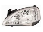 6009810 FARO DX H7-H1 PR REG EL OPEL CORSA C DAL 2003 AL 2006 VERS VALEO