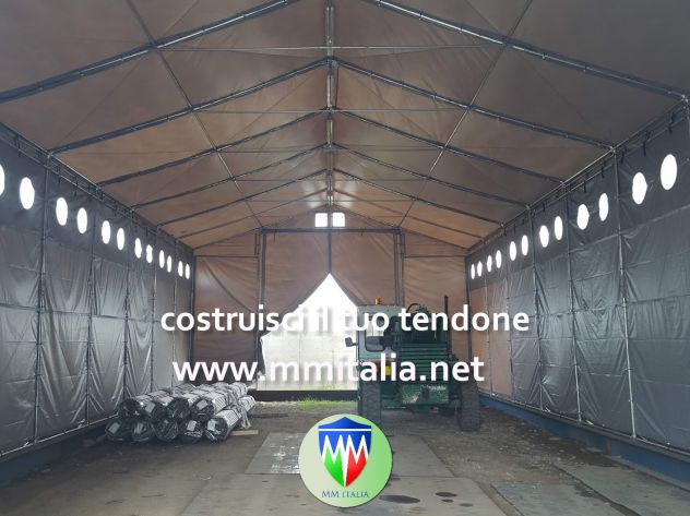 TENDONI PER AGRICOLTURA 8 X 16 X 3,96 Mt. € 3.284,00 i.e. MM Italia - Foto 6