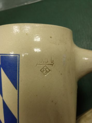 Boccale di birra in terracotta da collezione - Foto 3