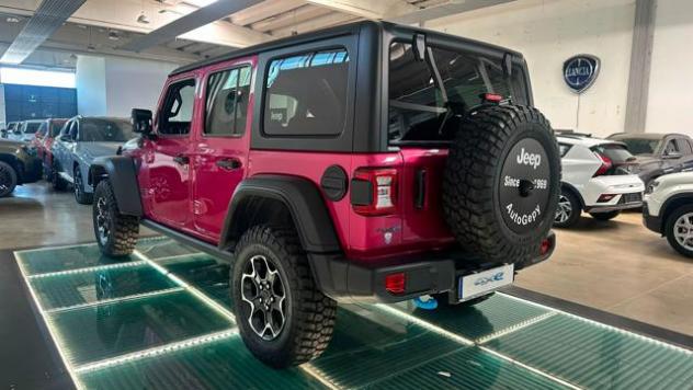 JEEP Wrangler Unlimited 2.0 PHEV ATX 4xe Rubicon"TUSCADERO" rif. 23962259 - Foto 4