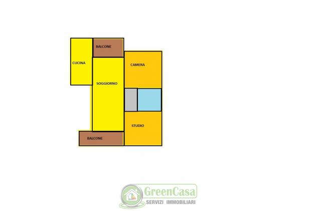 APPARTAMENTO di 3 vani e di 93 mq (ORNAGO - ornago) rif. IGC 3 LOC.ORNAGO - Foto 14