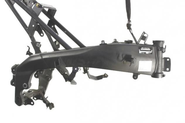 YAMAHA YFZ R 125 5D7F11100100 5D7H591A0000 TELAIO CON DOCUMENTI E KIT CHIAVI 08 - 13 FRAME WITH ECU KEYS SET - Foto 2