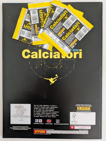 PANINI CALCIATORI 2024-2025 (ALBUM + 4 BUSTINE SIGILLATE) - Foto 2