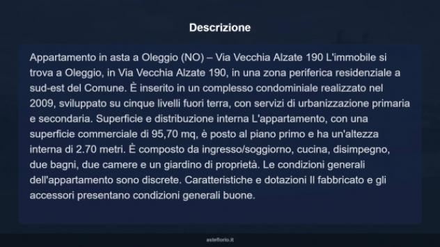 Immobile in asta di 95 m², box auto doppio in vendita a Oleggio - Foto 6