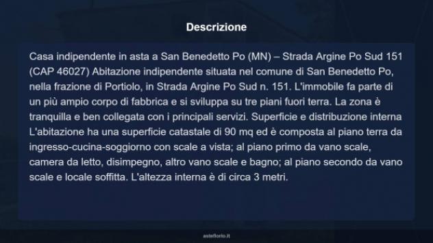 Immobile in asta di 90 m² in vendita a San Benedetto Po - Foto 10