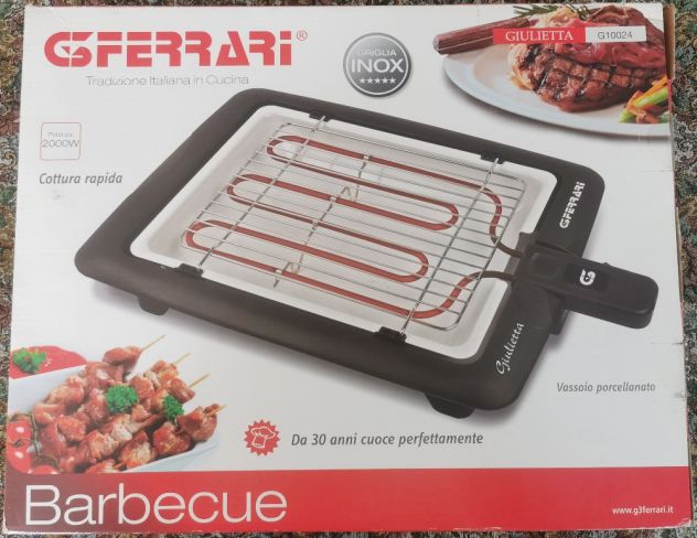 Bistecchiera barbecue elettrico G3Ferrari Giulietta
