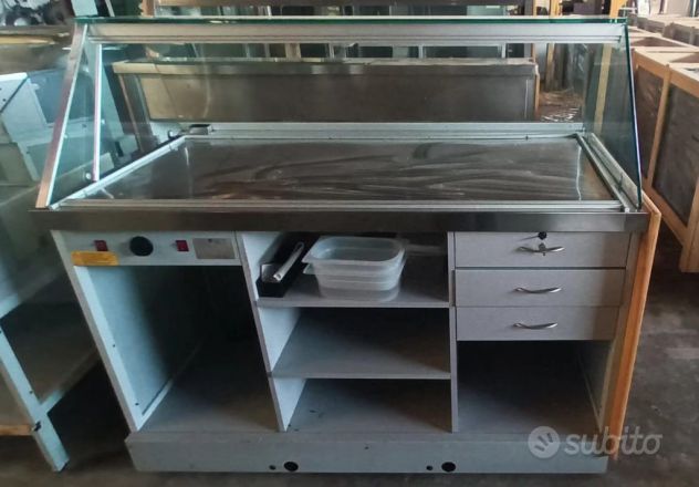 VENDITA ATTREZZATURA RISTORAZIONE: VETRINA CALDA PER ESPOSIZIONE PIZZA - Foto 2