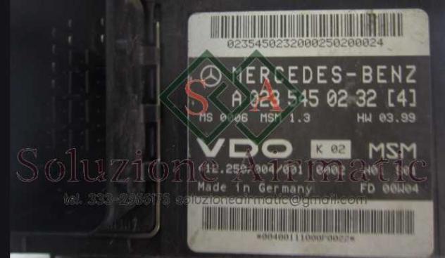 Mercedes Classe A W168 1.4 centralina motore 412250004001 - Foto 2
