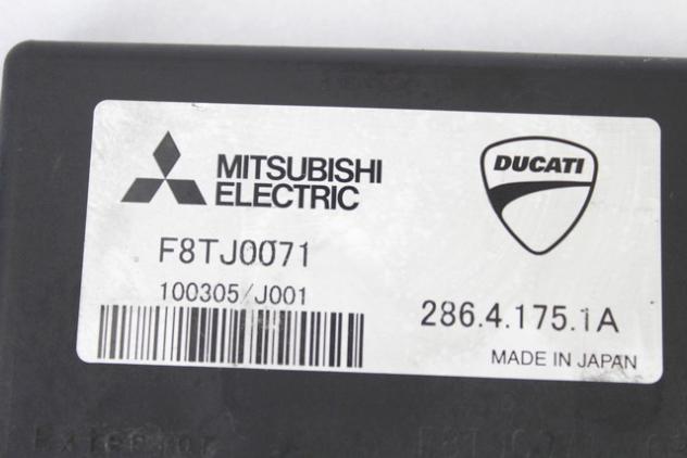 TELAIO CON DOCUMENTI E KIT CHIAVE ACCENSIONE DUCATI MULTISTRADA 1200 S TOURING 2010 - 2012 47012034AK 28641751A FRAME WITH ECU KIT CON DIFETTI VEDI FO - Foto 10