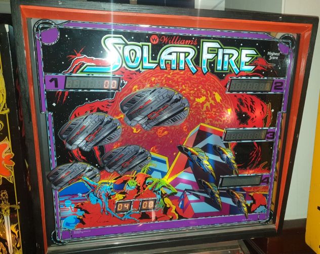 Flipper arcade di fuoco solare Williams - Foto 2