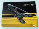 ALFA ROMEO 4C SPIDER DEPLIANT ORIGINALE