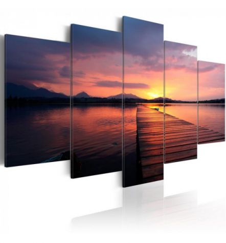 Quadro Passerella In Mare 100x50 E 200x100 ARREDALACASA