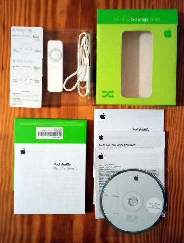 Apple Ipod Shuffle 512 MB 1ST Generation Vintage 100% Working - Foto 2