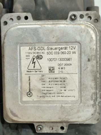 FARO SINISTRO ALLO XENON MERCEDES Classe E Berlina W212 A2128202759 5DC009060-20 642856 (09) - Foto 9