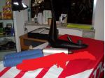Kit marmitta silenziatore soffietti forcella Aprilia 50 Touareg