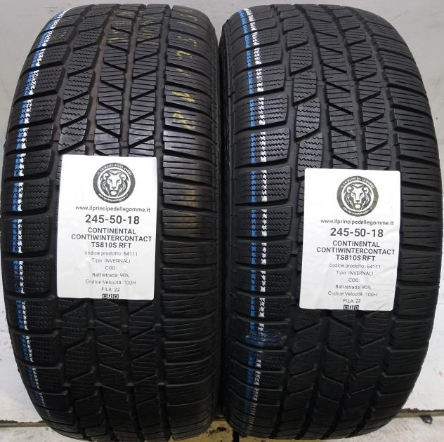 2 GOMME 245 50 18 CONTINENTAL A64111
