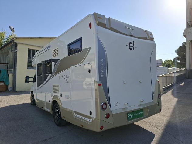 CAMPER CI DUCATO SEMINTEGRALE 6 POSTI SEMIDINETTE GARAGE LETTO BASCULANTE CLIMATIZZATORE FOTOVOLTAICO CAMPEGGIO USATI GENERALI 1776 - Foto 3