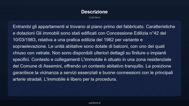 Immobile in asta di 134 m² con più di 5 locali in vendita a Assemini - Foto 4