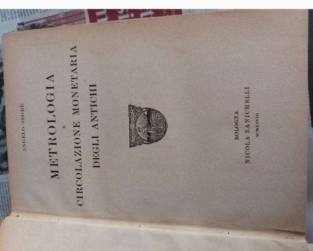Segrè A. - Metrologia e circolazione monetaria degli antichi 1928 - Foto 2