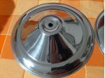 4 COPPE RUOTA FIAT 500 L ORIGINALI DELL'EPOCA