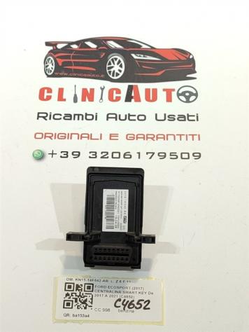 PRESA OBD FORD EcoSport Serie KN15-14F642-AB (12) - Foto 3