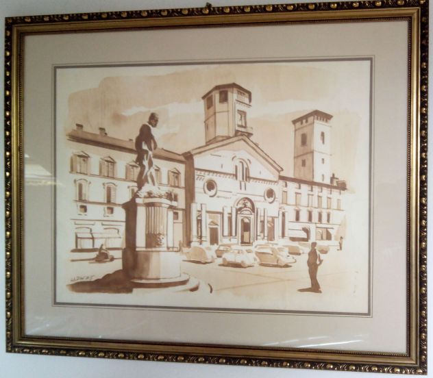 Stampa anni 70 completa di cornice. - Foto 3