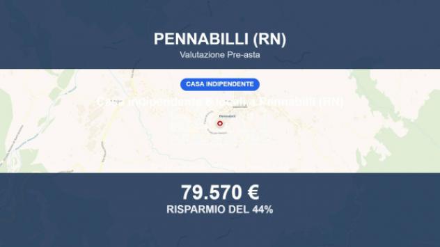 Immobile in asta di 207 m² in vendita a Pennabilli