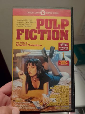 VHS videocassetta Pulp Fiction