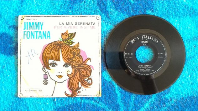 Vecchi 45giri musica artisti anni '60 LOTTO 2