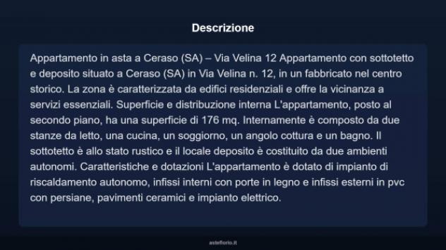 Immobile in asta di 176 m² in vendita a Ceraso - Foto 15