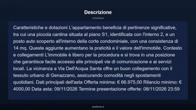 Immobile in asta di 87 m² in vendita a Genazzano - Foto 16