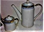 Caffettiera e zuccheriera in porcellana bavaria vintage anni 50/60