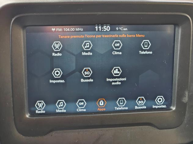 JEEP RENEGADE 1600 MJT 130CV CHILOMETRI CERTIFICAT - Foto 10