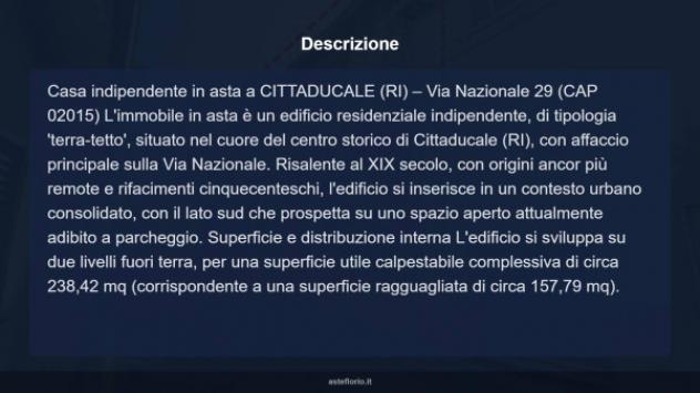 Immobile in asta di 238 m² con più di 5 locali in vendita a Cittaducale - Foto 17