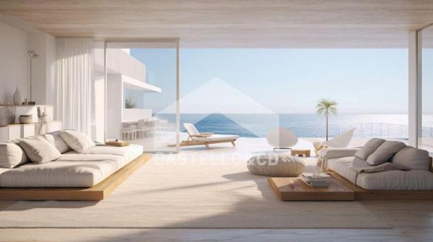 Moderna villa con totale vista lago