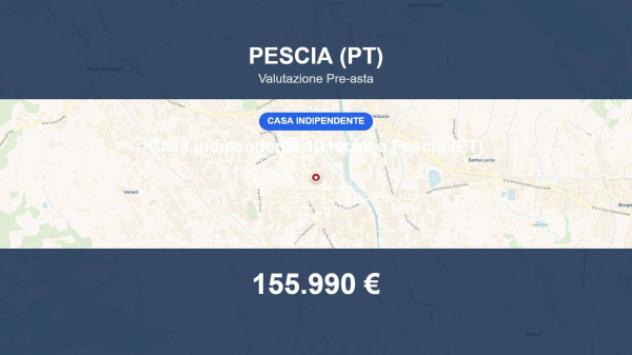 Immobile in asta di 192 m² in vendita a Pescia