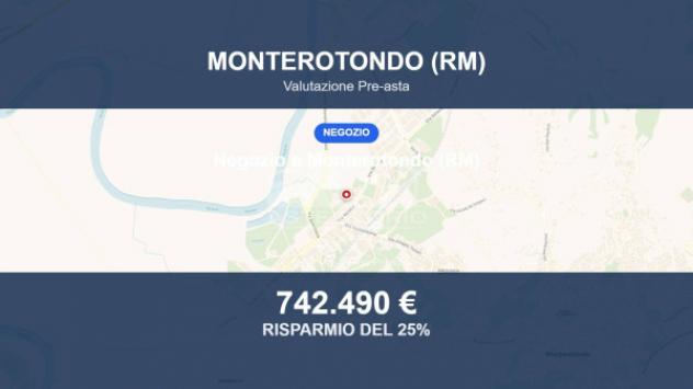 Immobile in asta di 595 m² in vendita a Monterotondo