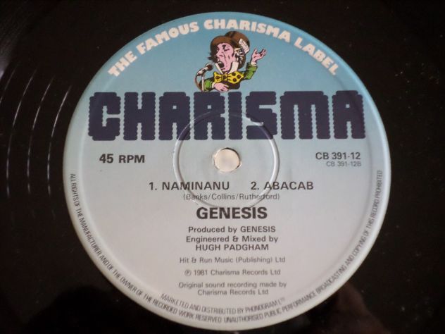 GENESIS - Keep It Dark (LP) 12" Maxi Single 45rpm - 1981 Charisma U.K - Foto 4