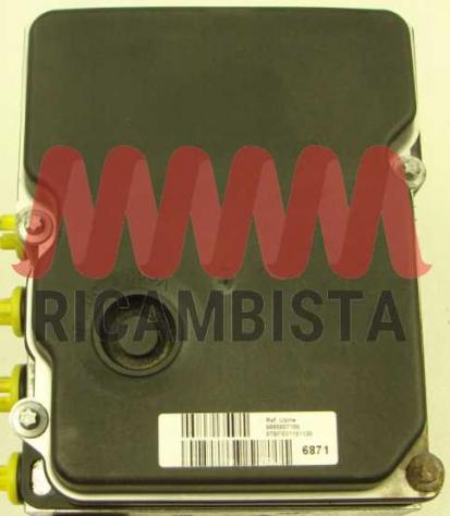 0265230614 Citroen Berlingo centralina gruppo pompa ABS - Foto 4
