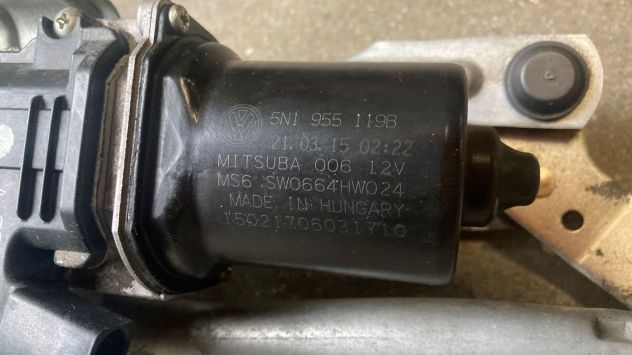 Motorino tergicristallo anteriore Volkswagen Tiguan 5N2 del 2015 (5N1955023D) - Foto 6