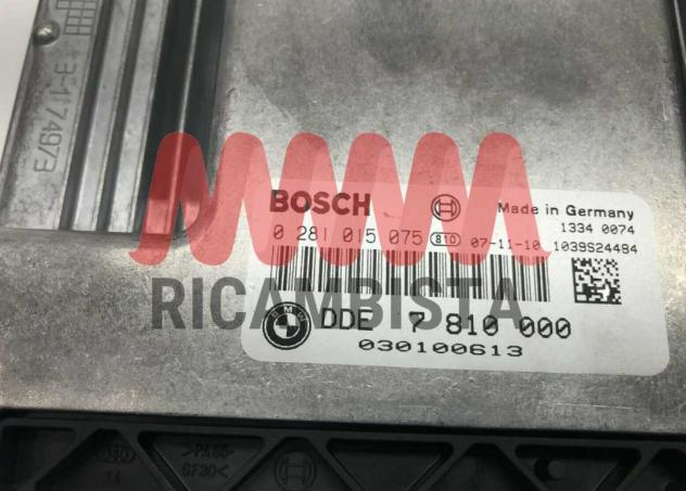 0281015075 BMW E92 320d centralina motore Bosch - Foto 2