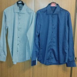 2 camicie uomo, OVS, slim fit, n. 44, COME NUOVE