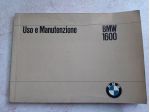 BMW 1600 USO E MANUTENZIONE  ORIGINALE