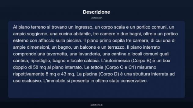 Immobile in asta di 439 m² con più di 5 locali e box auto doppio in vendita a Cadeo - Foto 18