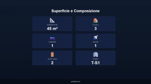 Immobile in asta di 45 m², box auto in vendita a Cinisello Balsamo - Foto 8
