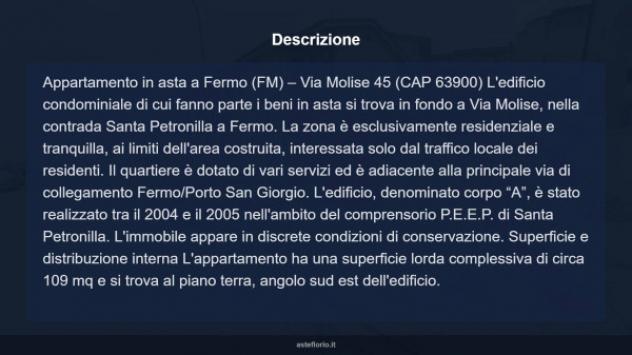 Immobile in asta di 109 m² con più di 5 locali e box auto in vendita a Fermo - Foto 15