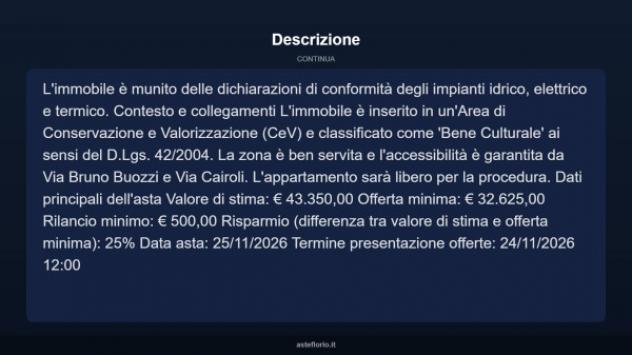 Immobile in asta di 55 m² in vendita a Pescia - Foto 13