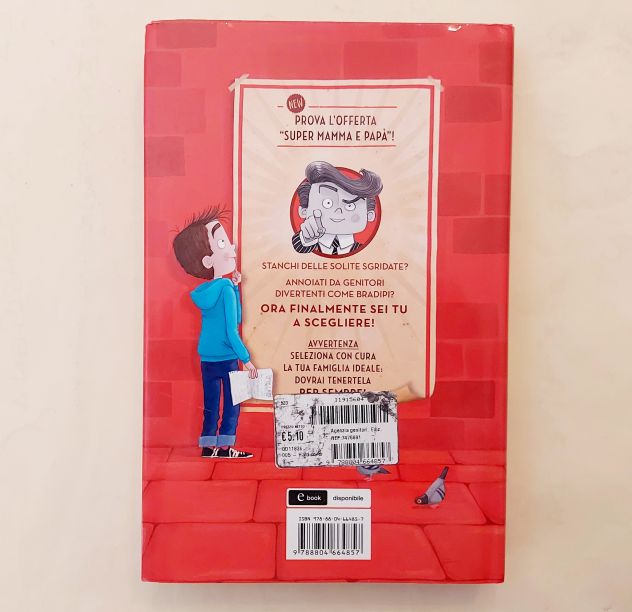 Agenzia genitori.Scegli la tua famiglia ideale David Baddiel 1°Ed.Mondadori,2016 - Foto 2