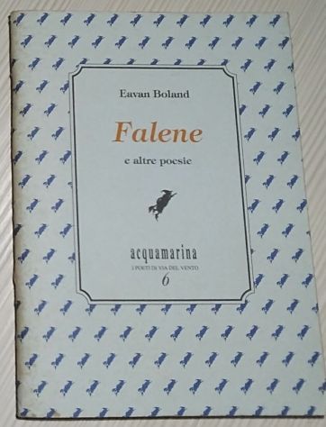 Falene e altre poesie di Eavan Boland