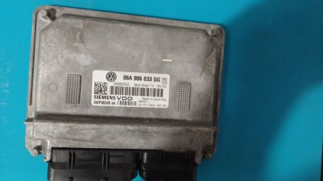 ECU VOLKSWAGEN GOLF 1.6 SIEMENS VDO 5WP40349 04 5WP4034904 CENTRALINA MOTORE VO - Foto 4